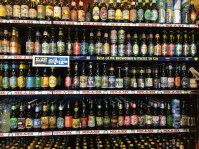 A beer rack at my local Weis supermarket. What's not to love?