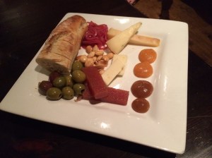 The cheese board that we loved.