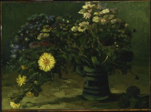 Still Life With A Bouquet Of Daisies. Philadelphia Museum Of Art
