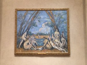 Paul Cezanne's The Large Bathers.
