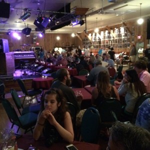 New Hope Winery, one half hour before showtime.