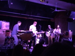 Donna The Buffalo in action at New Hope Winery.