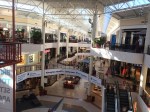 Partial view of the Willow Grove Mall's central court.