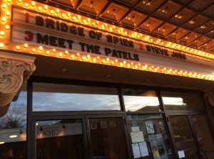 We saw Meet The Patels at the Ambler Theater.