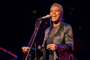 Carmen Lundy in performance six years after my cocktail table went "boom." (Photo by Daniel Sheehan)